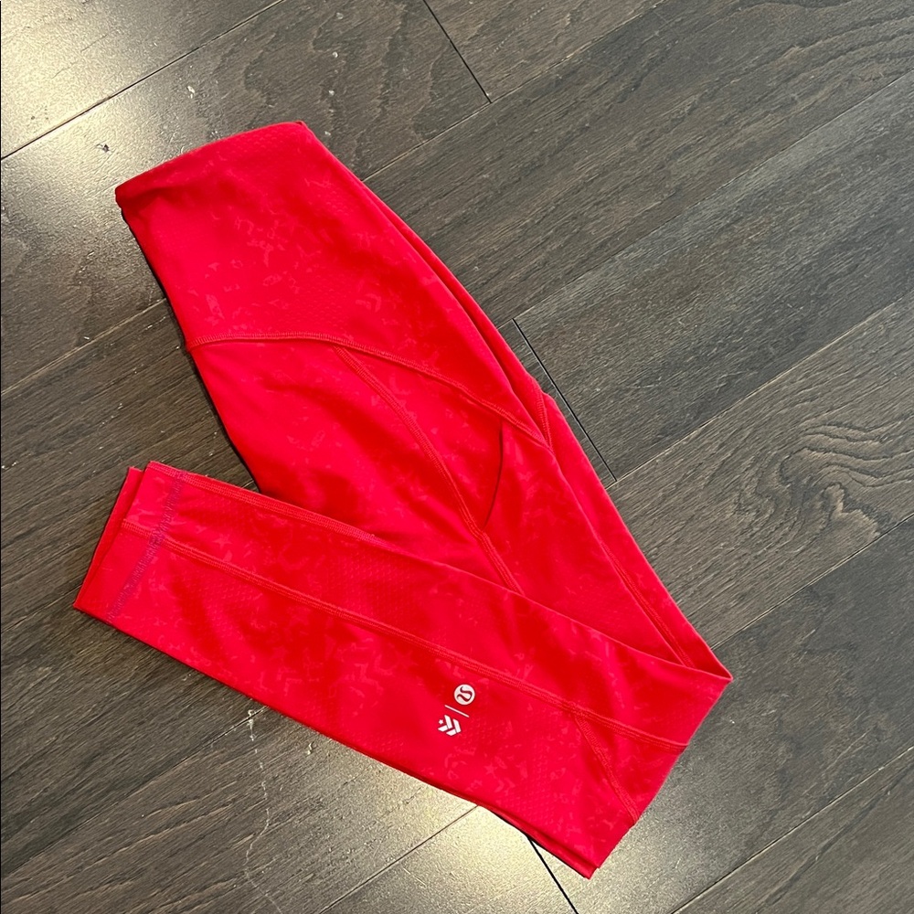 Lululemon Athletica X Barry's Bootcamp limited edition align leggings
